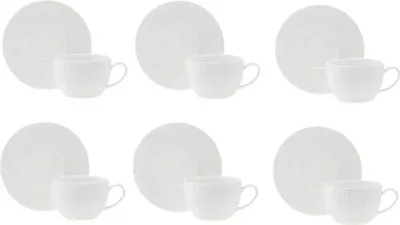 Produktbild von Karaca Seashell Teetassen Set für 6 Personen, 200ml