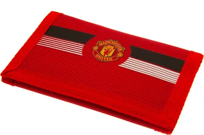 Produktbild von Manchester United FC - "Ultra" nylonová peněženka TA11033 (jedna velikost) (červená/černá/bílá)