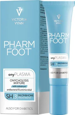 Obrázok produktu pre Victoria Vynn | Nail Care Pharm Foot Onyplasma - 15ml - Regenerácia - Pre silné nechty - S kolostrom