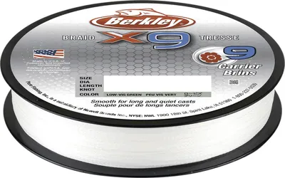 Image de Berkley x9 Braid Crystal 0,20 mm 150 m 20,6 kg Ligne