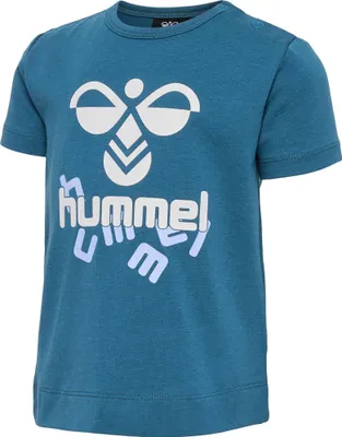 Produktbild von hummel hmlDREAM Baby-T-Shirt 7058 - blue coral 74