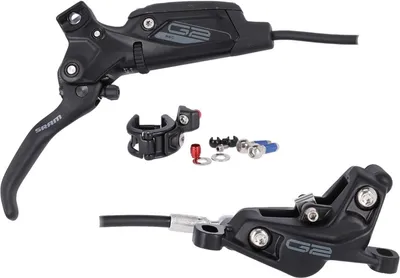 Produktbild von SRAM Scheibenbr. G2 RSC Alu.Hyd/Heb schwarz,VR ohne Scheibe,Leitung950mm,A2, schwarz