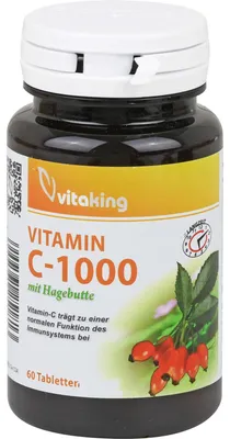 Zdjęcie produktu dla Witamina C 1000 Tabletki o przedłużonym działaniu 60 kapsułek