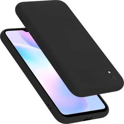 Image de Cadorabo Housse pour Xiaomi RedMi 9A / RedMi 9AT Housse silicone Housse pour téléphone portable Etui en silicone liquide, résistant aux rayures et aux chocs pour Xiaomi RedMi 9A / RedMi 9AT
