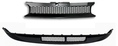 Produktbild von Frontspoiler Spoiler Lippe Stoßstange + Waben für VW Golf 4 1997-2006