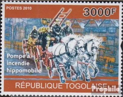 Produktbild von Briefmarken Togo 2010 Mi 3708 (kompl.Ausg.) postfrisch Feuerspritzen