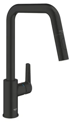 Immagine prodotto di Miscelatore per lavabo GROHE Start nero con doccia 306312430