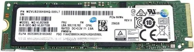 Immagine prodotto di Samsung Pm961 Mz-vlw2560 Ssd 256gb M.2 2280 Nvme Pcie Disco Stato Solido Pc