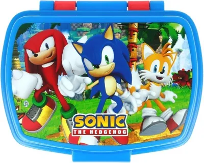 Produktbild von Sonic the Hedgehog Kinder Brotdose Lunchbox Pausenbox Schulbrotbox