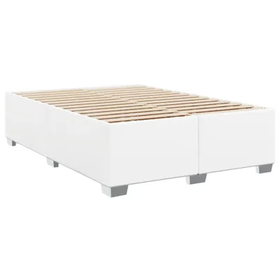 Produktbild von Bettgestell Weiß 140x190 cm Kunstleder
