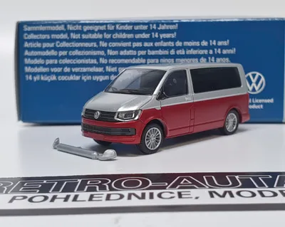 Produktbild von VW T6 Multivan - silber/rot Rietze 1:87