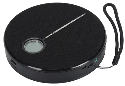 Obrázok produktu pre Prenosný CD prehrávač - Bluetooth 5.0 - 2000mAh batéria - Kompaktný - Hudobný prehrávač do auta