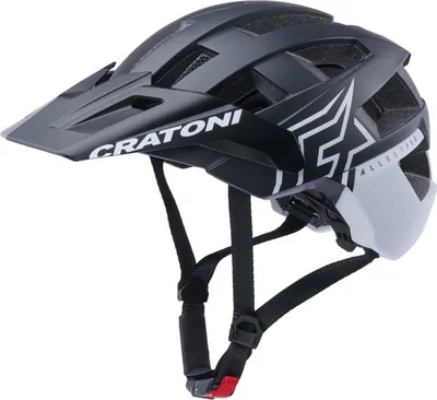 Image de CRATONI MTB - Casque vélo AllSet Pro noir/blanc mat