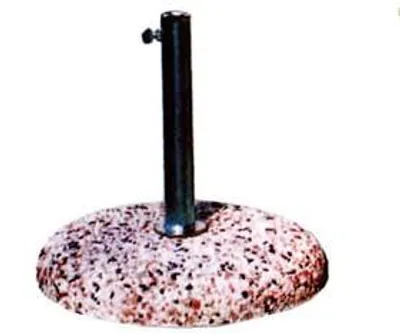 Obrázek produktu pro Základna se štěrkovým povrchem pro slunečníky – hmotnost 25 kg – průměr 42,5 cm