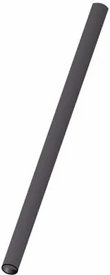 Produktbild von 250x Trinkhalme Strohhalme Kunststoff PP Mehrweg schwarz 240 mm Ø 8 mm