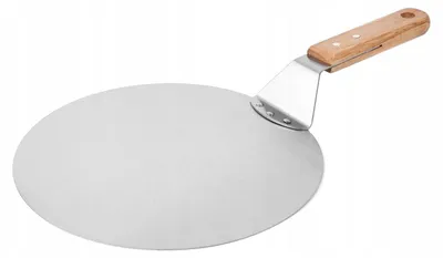 Produktbild von Tadar Pizzaschaufel aus Edelstahl rund 25,5 cm