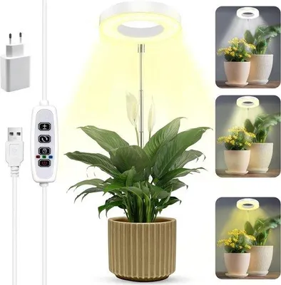 Immagine prodotto di Luce LED bianca per serra con timer e 3 modalità