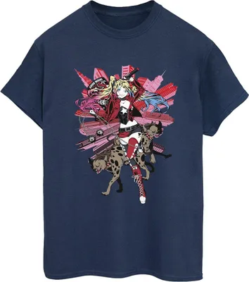 Produktbild von DC Comics - T-Shirt für Damen BI13241 (M) (Marineblau)
