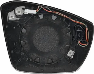 Produktbild von DIEDERICHS Spiegelglas Außenspiegel Links für VW T-Roc (A11) Beheizbar Asphärisch 2240927