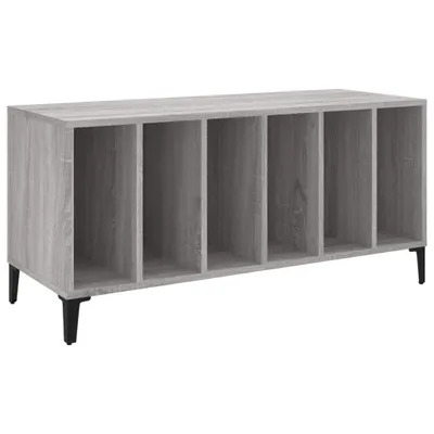 Produktbild von vidaXL Plattenschrank Grau Sonoma 100x38x48 cm Holzwerkstoff