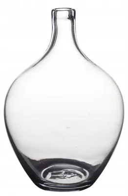 Produktbild von Transparente Glasvase Dekoration 20 x 14 cm für Blumen
