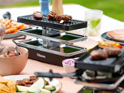 Image de Appareil à raclette 4 personnes 800w - Tristar - RA-2742 -