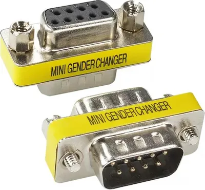 Produktbild von DB9 RS232 Adapter männlich / weiblich
