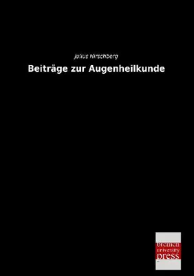 Produktbild von Beiträge zur Augenheilkunde