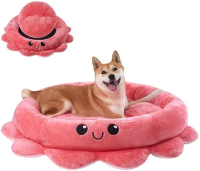 Obrázek produktu pro Velká podložka pro psy, růžová, pratelná, 91 cm
