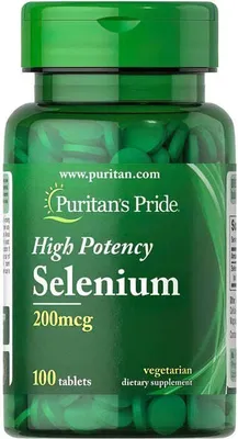 Produktbild von Selen 200 mcg 100 Tabletten Puritans Pride