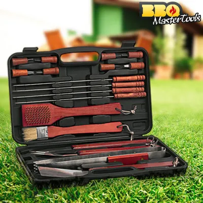 Produktbild von BBQ Master Tools Grillzubehörset (18 Teile)