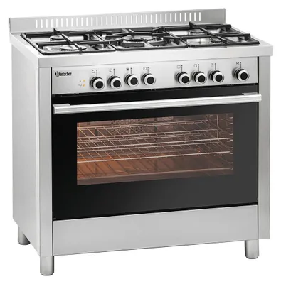 Produktbild von 5-Flammen Gasherd mit Elektro-Multifunktionsbackofen