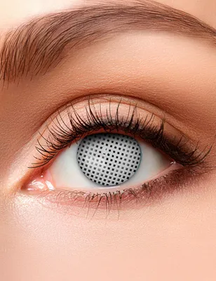 Produktbild von Zoelibat Eyecatcher White Screen 12-Monats-Kontaktlinsen für Horror