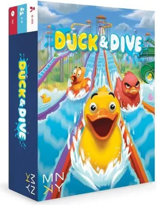 Produktbild von MNKY Entertainment Kartenspiel Duck & Dive für Kinder und Erwachsene
