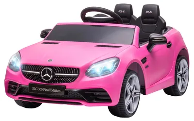 Produktbild von AIYAPLAY 12 V Kinder Elektroauto, Kinderfahrzeug, Kinderauto mit LED, Rosa