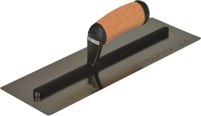 Produktbild von DEWALT Trockenbau – 0,4 mm FLEX Edelstahl-Flachkelle, Ledergriff 14 Zoll