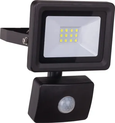 Produktbild von as-Schwabe Chip-LED Strahler mit Bewegungsmelder 10W 900 Lumen Baustrahler IP65