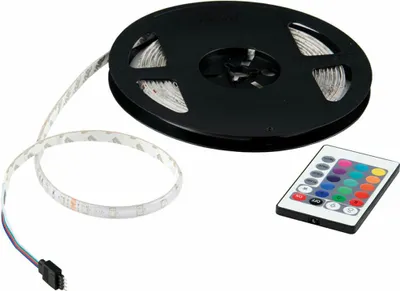 Obrázok produktu pre Grundig LED rozprávkové svetlá vrátane lepiaceho pásu - s diaľkovým ovládaním - 3 m - viacfarebné