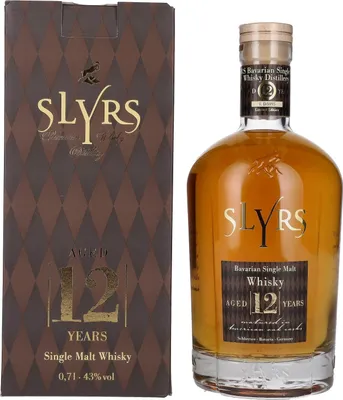 Image de Slyrs 12 Years Old Single Malt Whisky Limited Edition 43% Vol. 0,7l en boîte cadeau