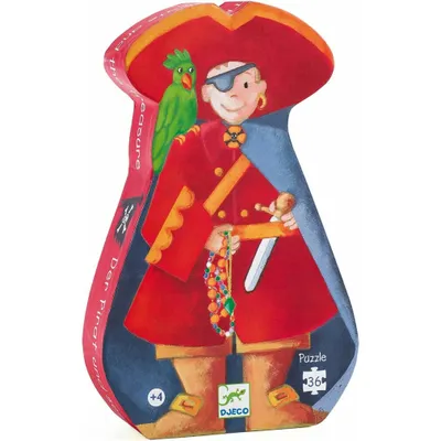 Produktbild von DJECO Puzzle Pirat 36 Teile