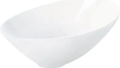 Image de ASA Vongole Schale asymmetrisch, weiß L. 22,5 cm 91052005
