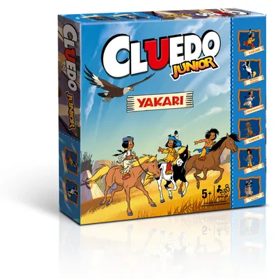 Produktbild von Cluedo Junior Edition Yakari Spiel Gesellschaftsspiel Brettspiel deutsch
