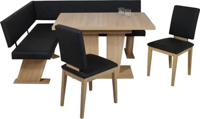 Eckbankgruppe Eckbank Essgruppe VERONA 150 x 181 cm Sonoma Eiche