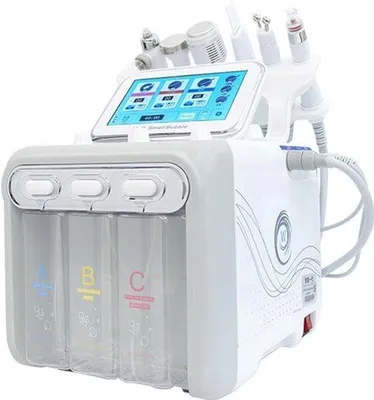Produktbild von Gesichtssauna 6-in-1 – Hautverjüngung und intensive Hautpflege mit einem elektrischen Schönheitgerät aus Kunststoff
