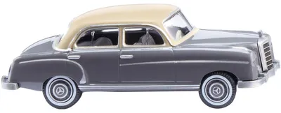 Produktbild von Wiking PKW MB MB 220 - basaltgrau/elfenbeinbeige 014002