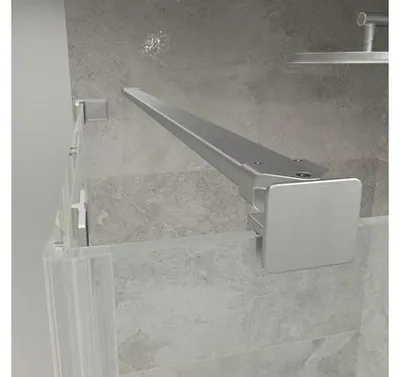 Produktbild von Jungborn Stabilisationsbügel PREMIUM 90° 1200 mm silbermatt gebürstet