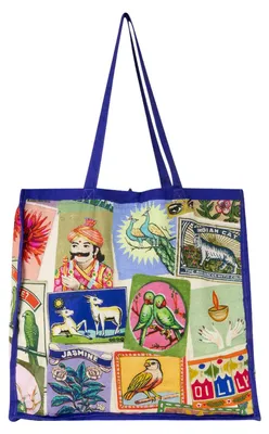 Produktbild von Oilily Surendra Shopper Royal Blue mehrfarbig