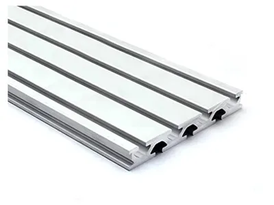 Produktbild von Aluminiumprofil 20x152S Plattenprofil I-Typ Nut 8 (schwer), silber eloxiert