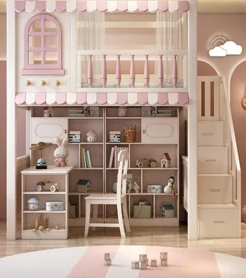 Produktbild von Doppelstockbett Hochbett Kinderbett Etagenbett Jugendbett Bett Holzbett