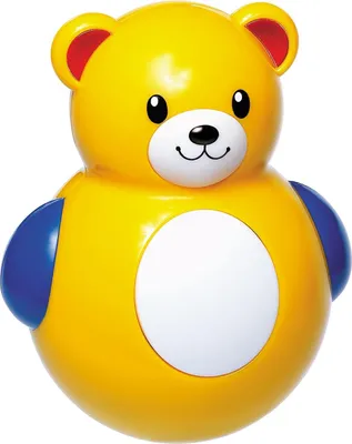 Produktbild von Tolo Stehaufmännchen Bär - klassisches Roly Poly Babyspielzeug
